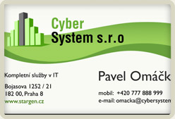 Vizitka CyberSystem