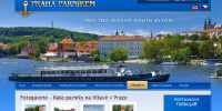 Praha parníkem homepage